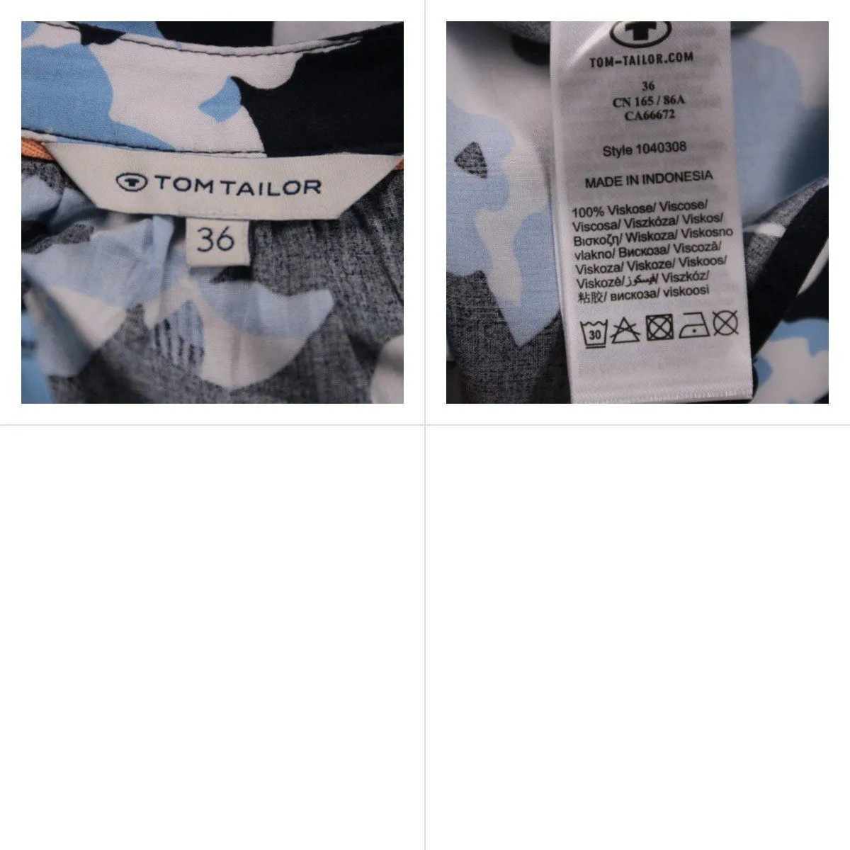 блузка Tom Tailor