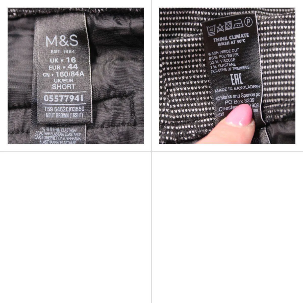брюки M&S